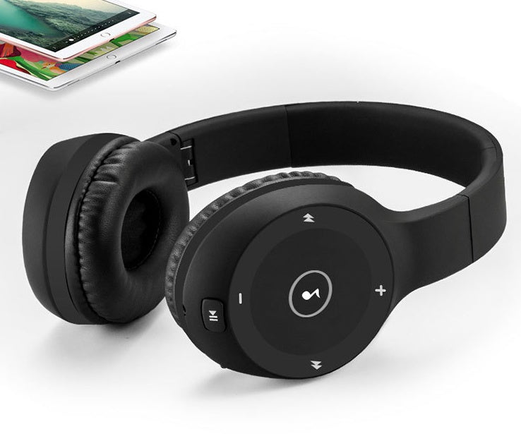 Wireless Bluetooth Headphones T8 - HIFI Sports Headset with MP3 Card Support