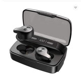 Advanced Wireless Bluetooth Headset with Power Display & 2200mAh Charging Case