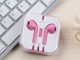 Premium In-Ear Wired Headphones with Microphone - 3.5mm Universal Earbuds