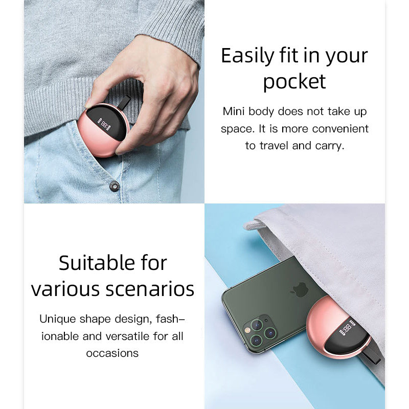 Smart Wireless Bluetooth Earbuds - Sports Noise Reduction Headphones with Digital Display