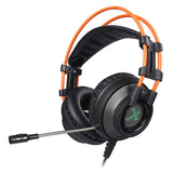 K9 Gaming Headset with Microphone - Professional Wired Gaming Headphones for PC, PS4, Xbox One