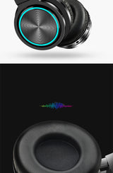 Wireless Bluetooth Headset B12 - Foldable Over-Ear Headphones with 10m Range