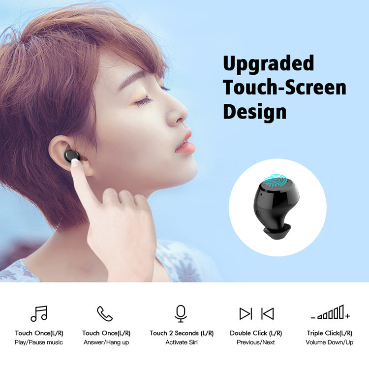 Wireless Bluetooth 5.0 Stereo Earbuds - Premium Sound Quality