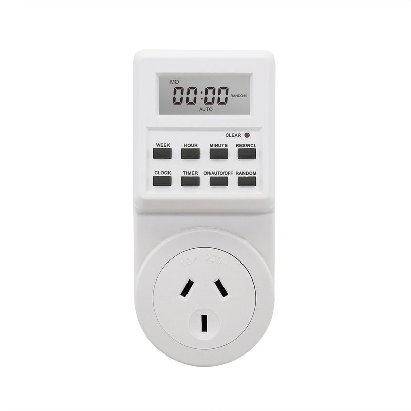 Australian-style Small Screen Timing Smart Socket