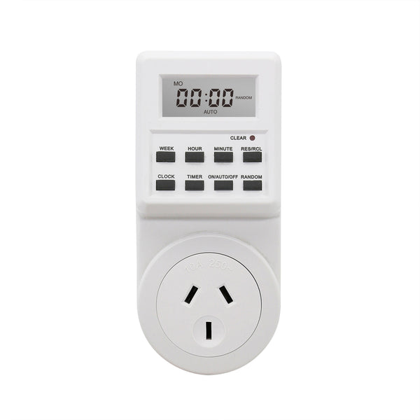 Australian-style Small Screen Timing Smart Socket