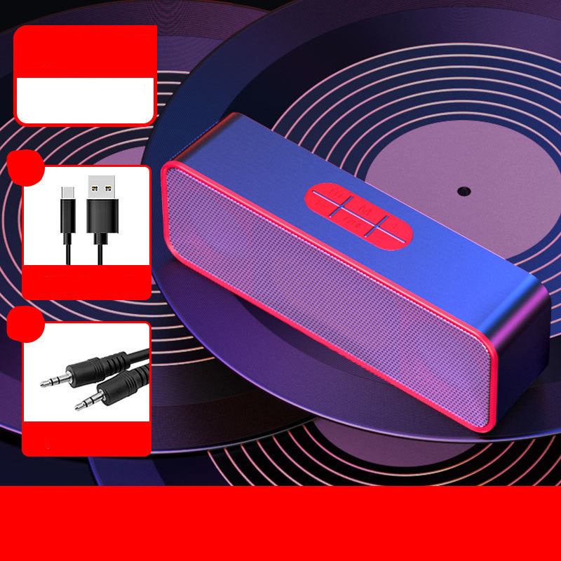 Wireless Bluetooth Car Speaker with Voice Announcer - 12H Playtime & Waterproof Design