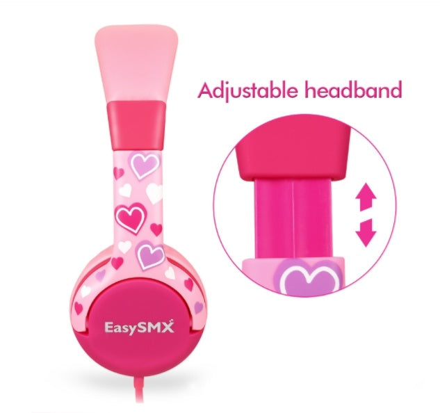 Premium Student Headphones with Volume Control - Comfortable Over-Ear Design