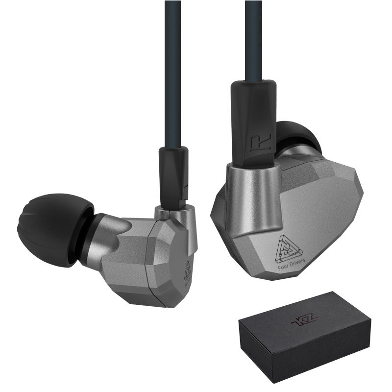 Professional Multi-Driver In-Ear Headphones with Built-in Microphone