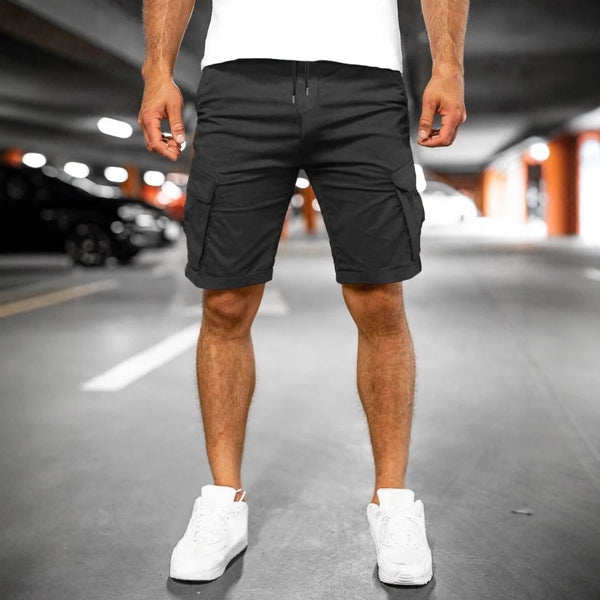 Stylish Men's Woven Five-Point Shorts - Casual Summer Pants
