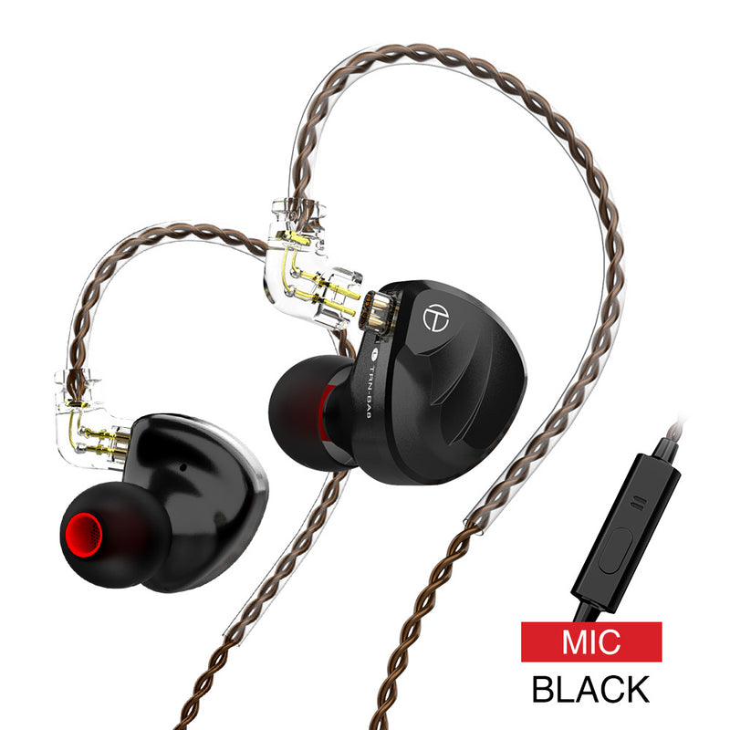 Professional Wired Earphones with Microphone - Moving Iron Driver Technology