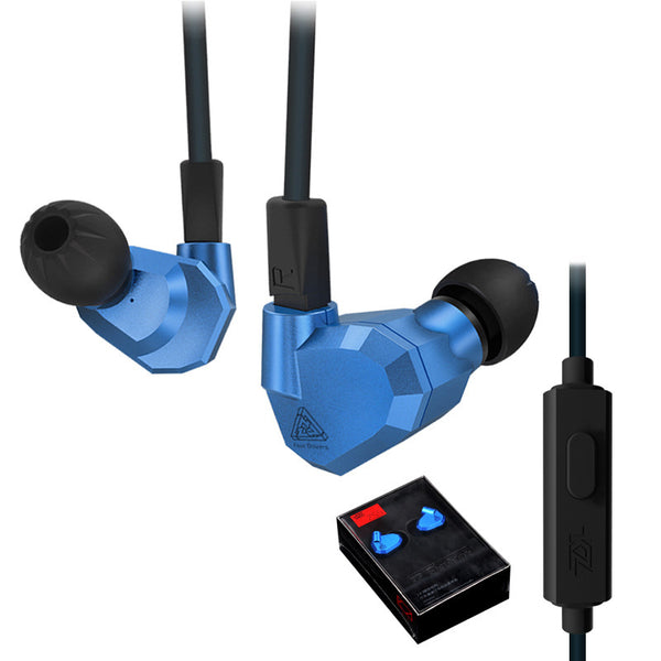 Professional Multi-Driver In-Ear Headphones with Built-in Microphone