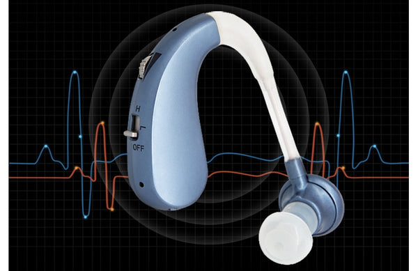 Advanced Rechargeable Hearing Aid - Digital Sound Amplifier for Seniors