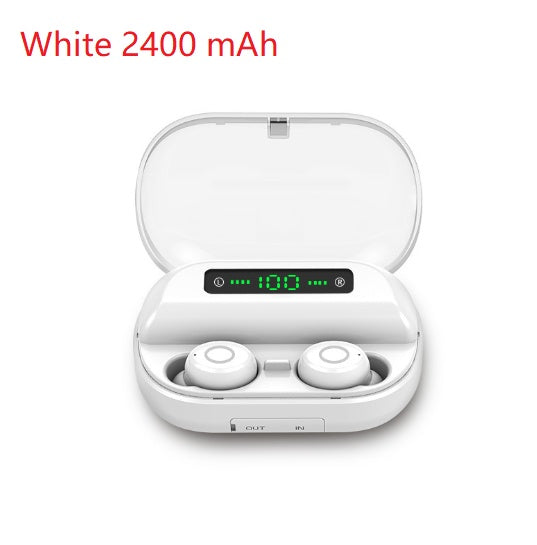 Wireless Bluetooth Earbuds with 2400mAh Charging Case - Premium Sound Quality