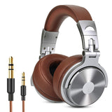 Professional Wired Headphones with Large Comfortable Earmuffs - Premium Audio Experience