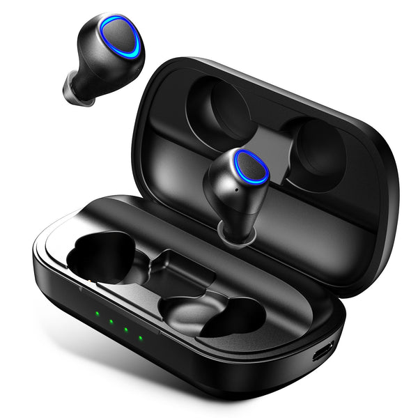 Advanced Wireless Bluetooth Earbuds with Power Bank Charging Case