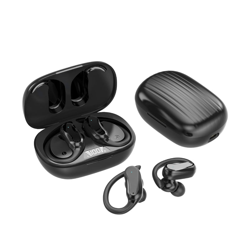 Wireless Sports Earbuds - IPX7 Waterproof Bluetooth Headphones with Noise Reduction