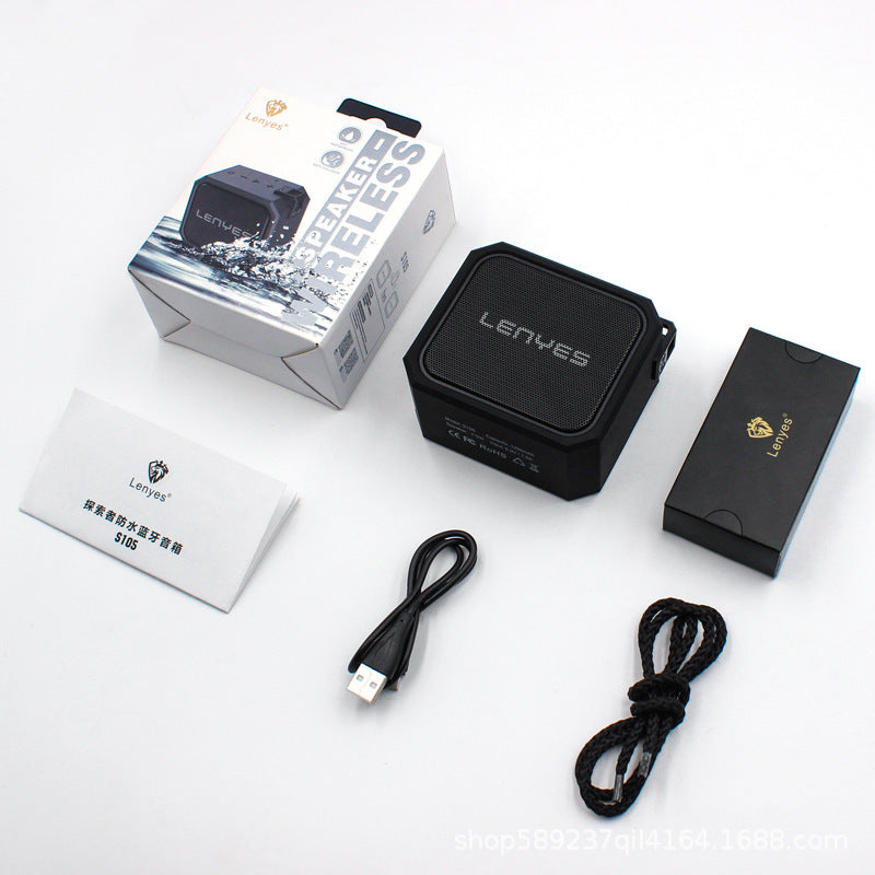 Premium Waterproof Bluetooth Speaker - 360° Surround Sound with 8H Battery Life