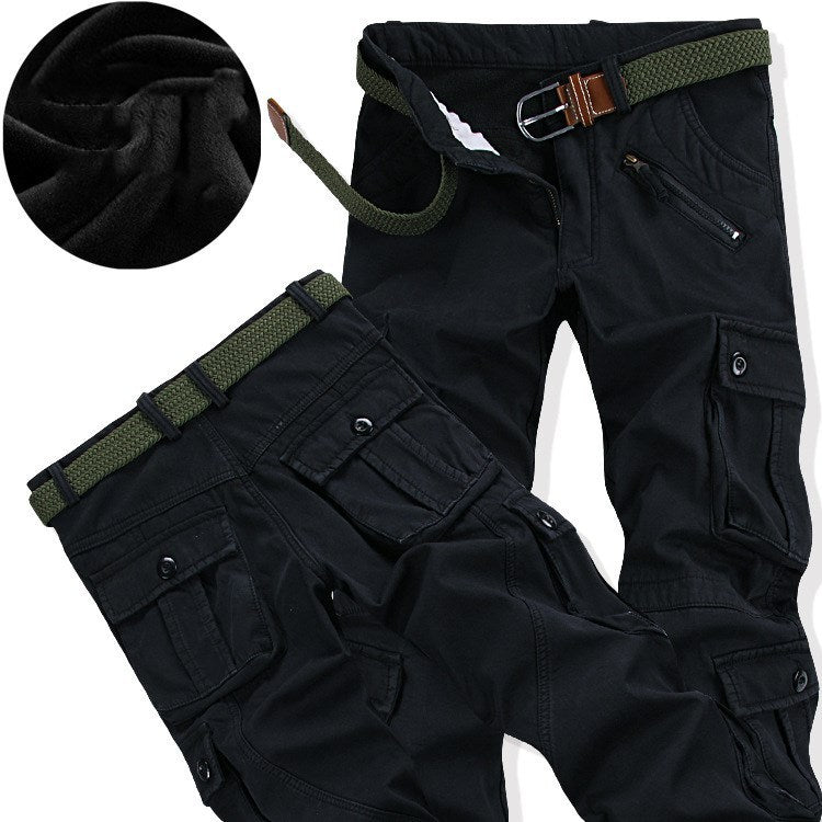 Multi-Pocket Cargo Work Overalls - Heavy Duty Plush Padded Professional Workwear