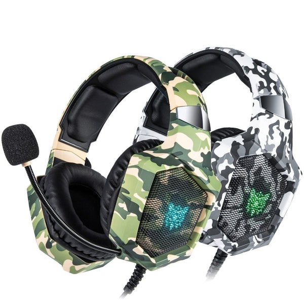 ONIKUMA K8 Professional Gaming Headset with Microphone - Wired Over-Ear Headphones