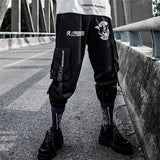 Stylish Cotton Cargo Pants - Loose Fit Youth Overalls with Multiple Pockets