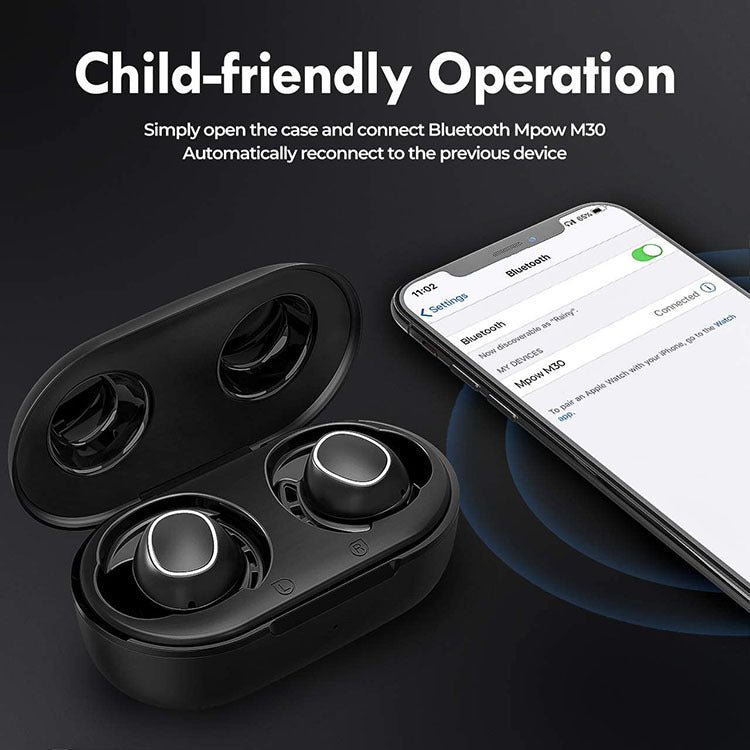 Bluetooth 4.1 Wireless Sports Headphones - 15m Range Stereo Earbuds