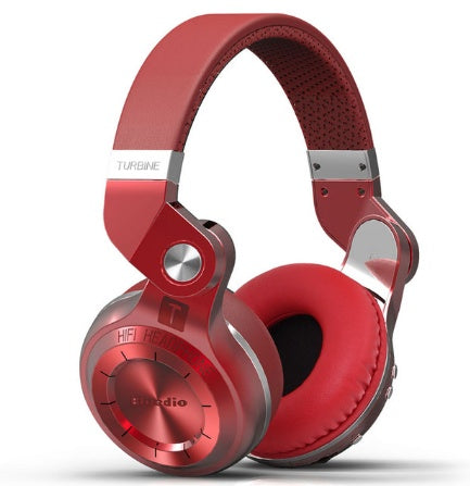 Bluedio T2+ Wireless Bluetooth Headphones - 57mm Drivers, 40H Playtime, FM Radio & TF Card Support