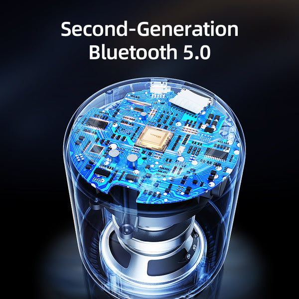 Wireless Bluetooth Ring Speaker - Portable 3D Audio Sound System