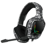Wireless Bluetooth Camouflage Gaming Headphones - Premium Sound Quality
