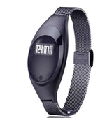 Apple Compatible Smart Fitness Tracker - Blood Pressure & Heart Rate Monitor with Sleep Tracking