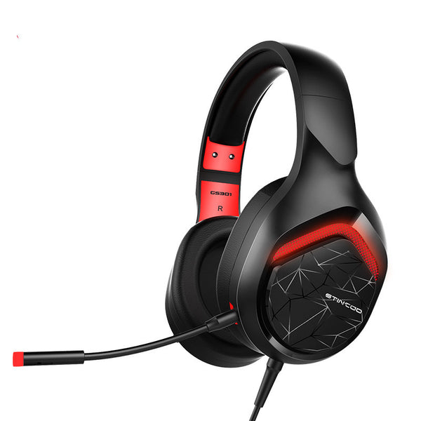 Professional Gaming Headset GS301 - Wired Computer Headphones with Microphone