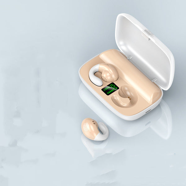 Revolutionary S19 Earless Wireless Bluetooth 5.0 Headset - Ultra-Comfortable TWS Earbuds
