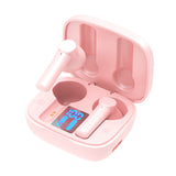 Waterproof Wireless Bluetooth Earbuds with Digital Display - Sports In-Ear Headphones