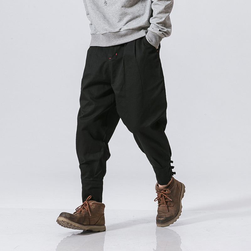 Men's Premium Buckle Casual Pants - Comfortable Everyday Wear