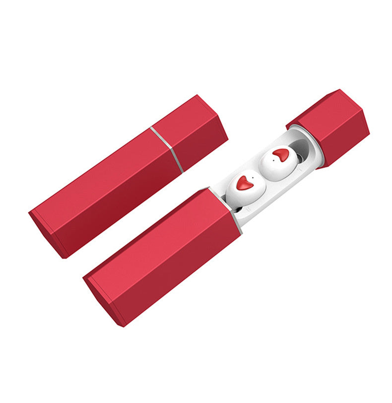 Wireless Bluetooth Earbuds - Premium Metal Rod Design with Charging Case