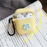Adorable Daisy AirPods Case - Cute Floral Protective Cover for Apple AirPods