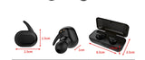 Premium X26 Wireless Bluetooth 4.2 Earbuds - Sports Waterproof TWS Headphones with Microphone
