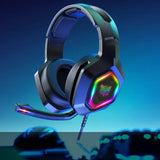 Professional Gaming Headset with Microphone - Wired Over-Ear Headphones