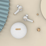 Q3 True Wireless Bluetooth 5.0 Earbuds - Touch Control In-Ear Headphones with Charging Case
