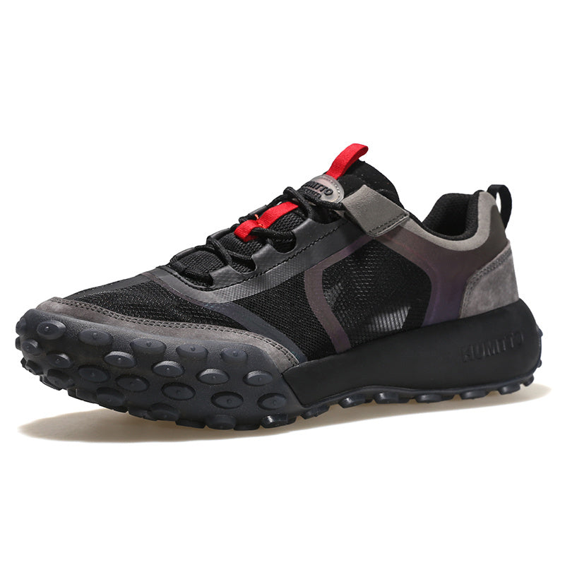 Women's Fashion Outdoor Casual Shoes - Comfortable Walking Sneakers with Tether Closure