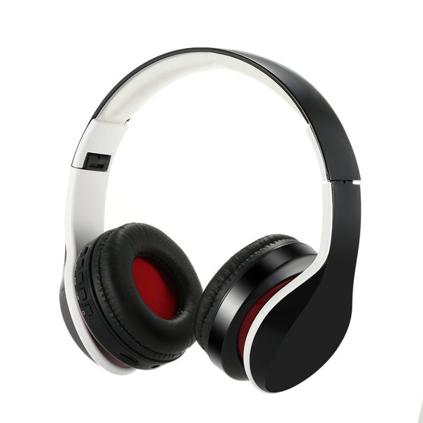 Professional Wireless Bluetooth Headphones - Premium Sports Foldable Design with Microphone