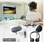 Bingle B616 Wireless FM Radio Headphones - Premium Over-Ear Headset for TV, Computer & Elderly Users