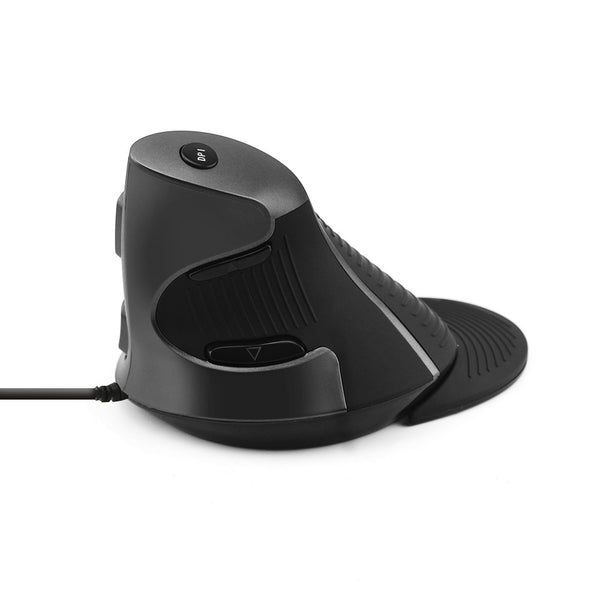 Professional Ergonomic Vertical Gaming Mouse - Wired Optical Desktop Mouse