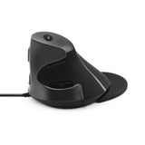 Professional Ergonomic Vertical Gaming Mouse - Wired Optical Desktop Mouse