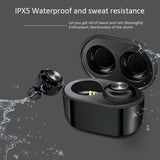 A6 Wireless Bluetooth Sports Headset - Stereo Earbuds with 5.0 Technology