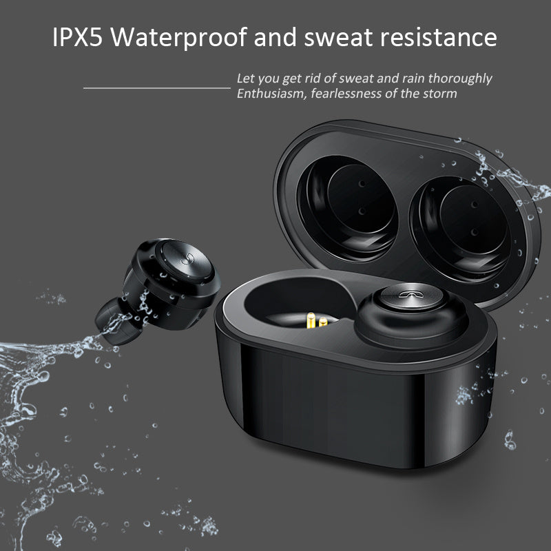 A6 Wireless Bluetooth Sports Headset - Stereo Earbuds with 5.0 Technology