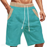 Comfortable Men's Casual Shorts - Heavy Looped Pile Summer Shorts