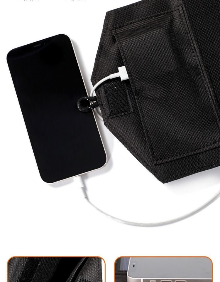 Premium Solar Charging Panel - Portable Outdoor Power Bank Solution