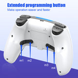 Wireless Gaming Controller - USB Bluetooth Compatible for PS4/PC/Android