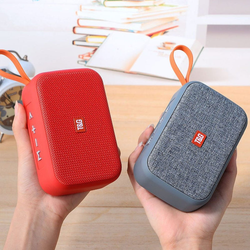Portable Bluetooth Speaker with FM Radio & Hands-Free Calling
