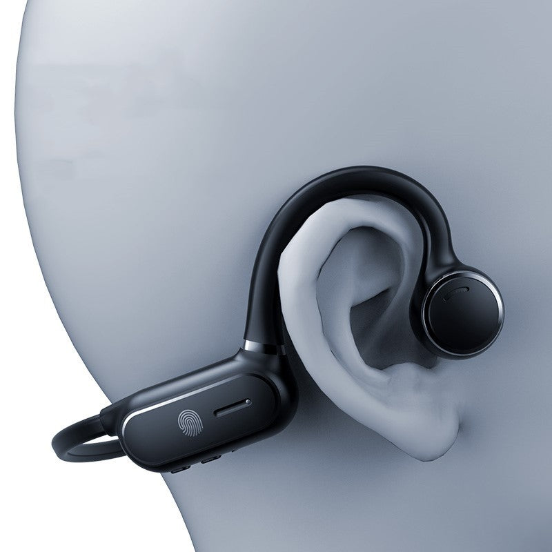 Wireless Bone Conduction Bluetooth Earphones - Open Ear Design with Touch Control